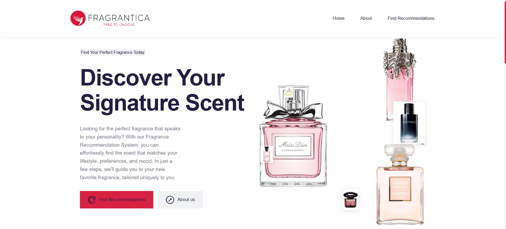 Perfume Recommendation System
